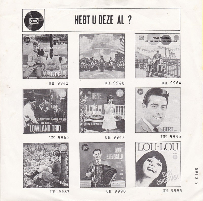 Gert En Hermien - Geen Rozen Zonder Doornen 14527 Vinyl Singles Vinyl Very Good (VG) <br> Hoes Good Plus (G+)