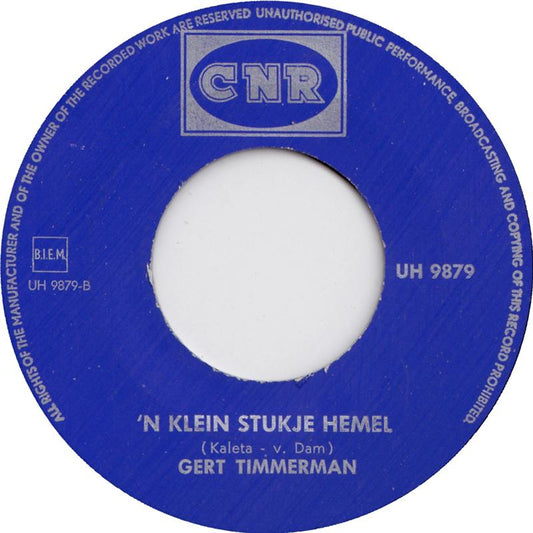 Gert Timmerman - Ave Maria No Morro 20478 Vinyl Singles Vinyl Zeer Goed / Hoesje Generic "VINYLSINGLES.NL"
