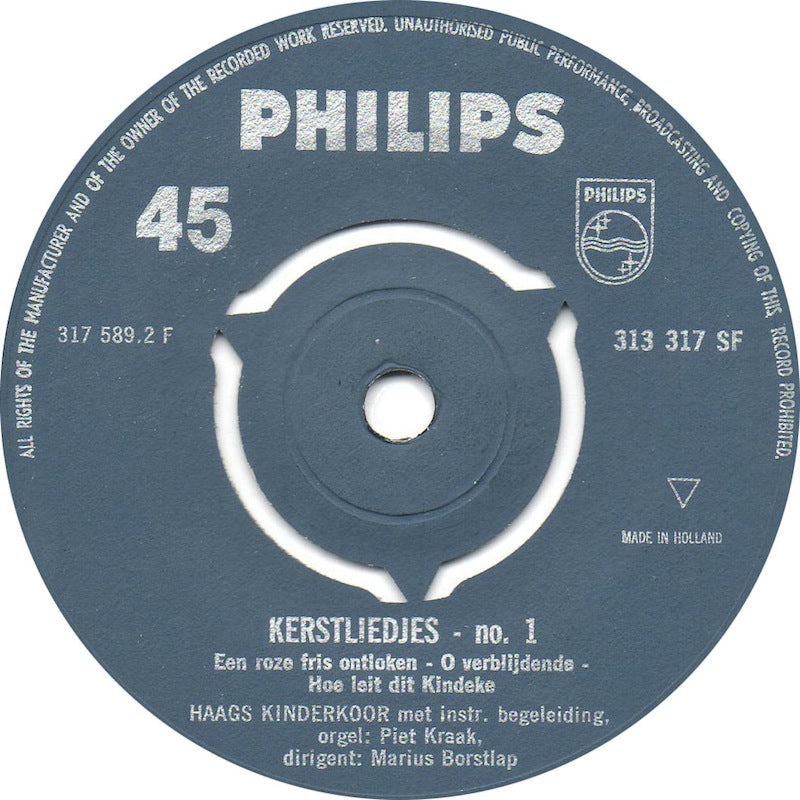 Haags Kinderkoor - Vrolijk Kerstfeest (Kerstliedjes No. 1) Vinyl Singles