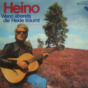 Heino - Wenn Abends Die Heide Traumt (LP) Vinyl LP Vinyl Very Good (VG) <br> Hoes Good Plus (G+)