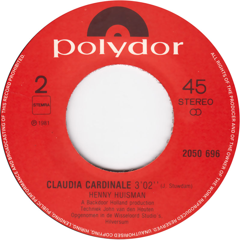 Henny Huisman - Ik Wil Op de Voorkant Van De Hitkrant Staan Vinyl Singles Vinyl Very Good (VG) <br> Hoes Good Plus (G+)