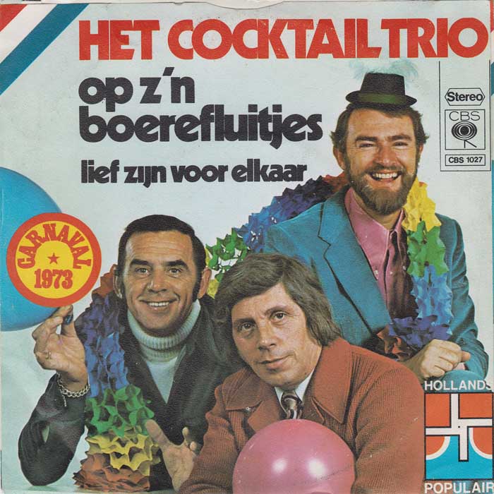 Cocktail Trio - Lief Zijn Voor Elkaar 23790 Vinyl Singles Vinyl Very Good (VG) <br> Hoes Good Plus (G+)