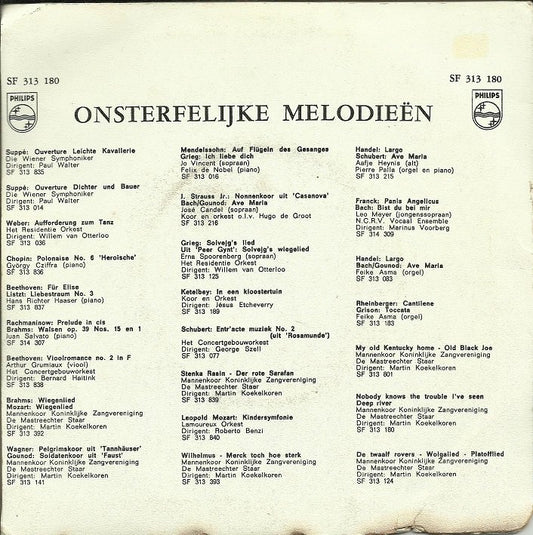 Mastreechter Staar - Onsterfelijke Melodieën 17519 Vinyl Singles Vinyl Zeer Goed / Hoesje Goed "VINYLSINGLES.NL"