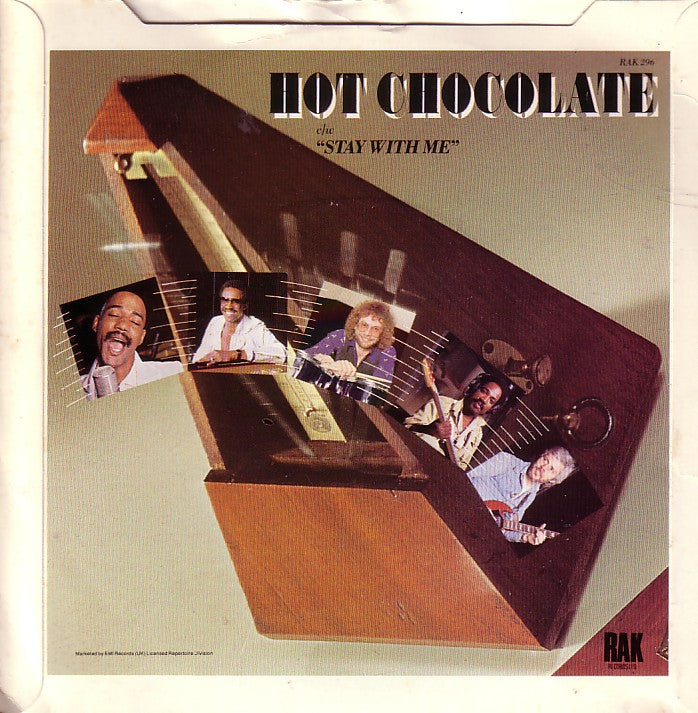Hot Chocolate - Going Through The Motions Vinyl Singles Vinyl Very Good (VG) <br> Hoes Good Plus (G+)