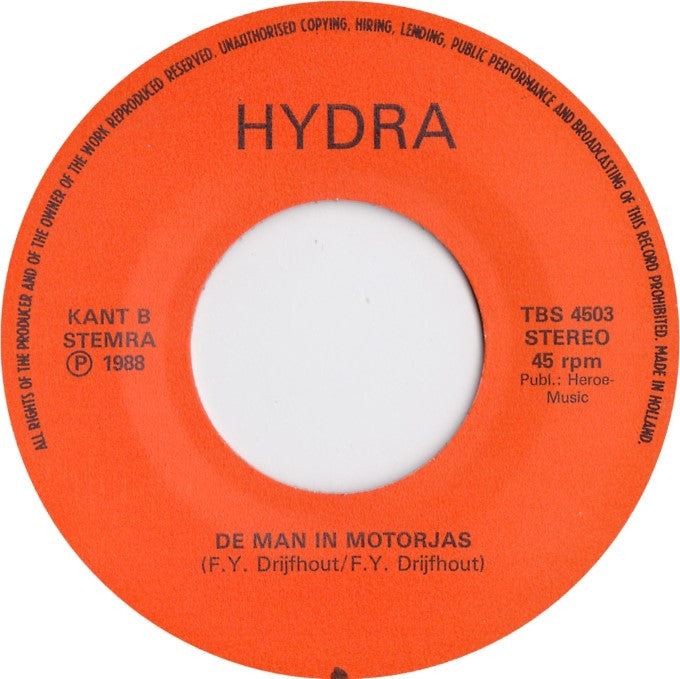 Hydra - Oranje Is De Kleur Vinyl Singles