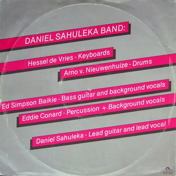 Daniel Sahuleka - Wake-Up 41126 Vinyl Singles Vinyl Very Good (VG) <br> Hoes Good Plus (G+)