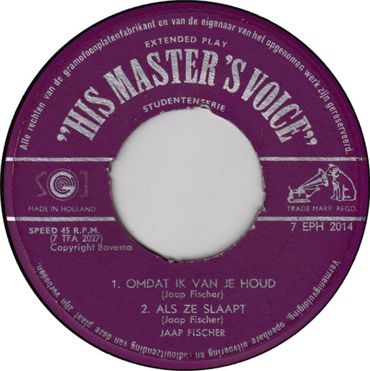 Jaap Fischer - Omdat Ik Van Je Houd 29572