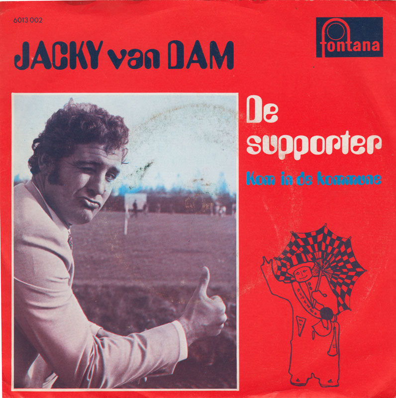 Jacky Van Dam - De Supporter Vinyl Singles