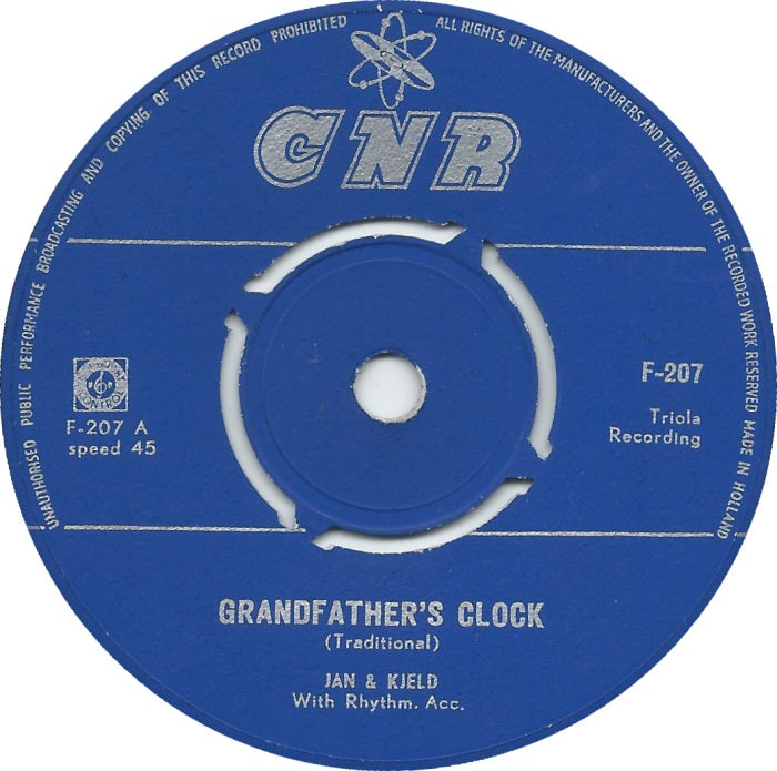Jan & Kjeld - Grandfather's Clock Vinyl Singles