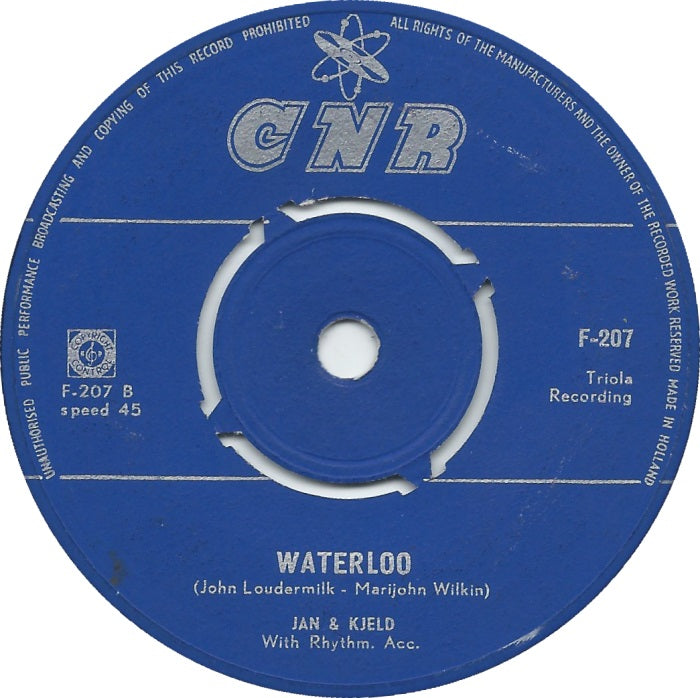 Jan & Kjeld - Grandfather's Clock Vinyl Singles Vinyl (VG) <br> Hoes Generic