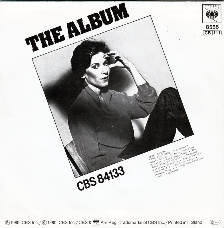 Jane Olivor - Don't Let Go Of Me Vinyl Singles Vinyl Very Good (VG) <br> Hoes Good Plus (G+)