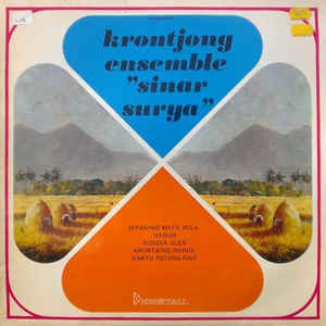 Krontjong Ensemble - Sinar Surya Lief Java (LP) Vinyl LP Vinyl Very Good (VG) <br> Hoes Good Plus (G+)