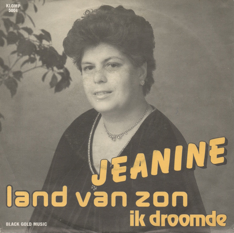 Jeanine - Land Van Zon Vinyl Singles Vinyl Very Good (VG) <br> Hoes Good Plus (G+)
