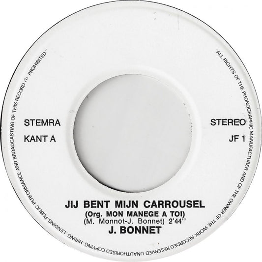 Jeffry Bonnet - Jij Bent Mijn Carrousel