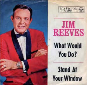 Jim Reeves - What Would You Do? Vinyl Singles Vinyl Very Good (VG) <br> Hoes Good Plus (G+)