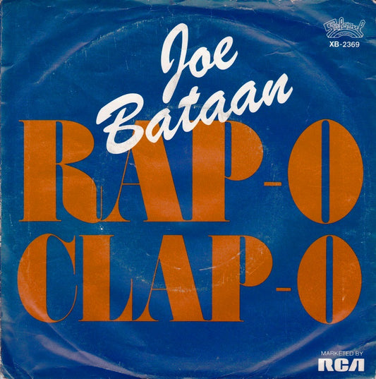 Joe Bataan - Rap-O Clap-O 38751 Vinyl Singles Vinyl Zeer Goed / Hoesje Goed "VINYLSINGLES.NL"