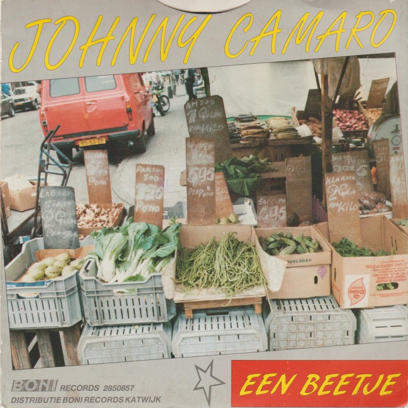 Johnny Camaro - Een Beetje Vinyl Singles Vinyl (VG) <br> Hoes (G+)