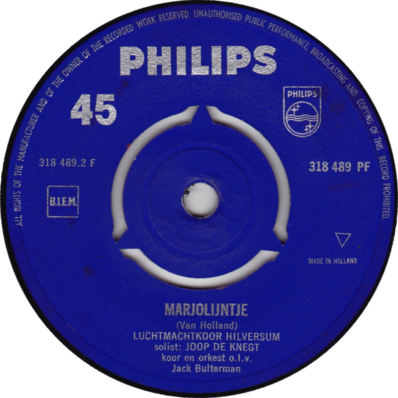 Joop De knegt - Wij Zwaaien Af 10712 Vinyl Singles Vinyl (VG) <br> Hoes (G+)