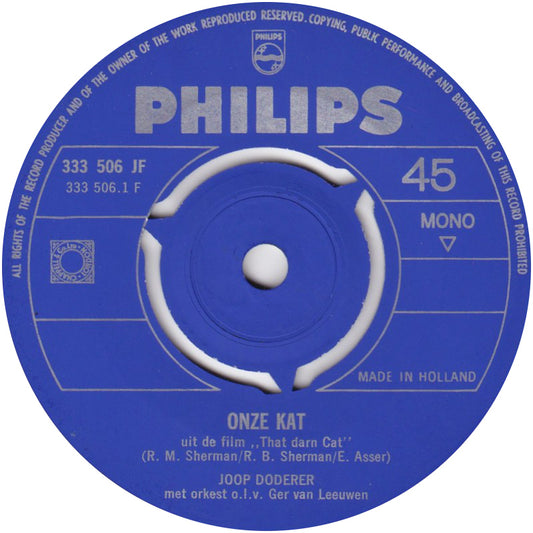 Joop Doderer - Onze Kat