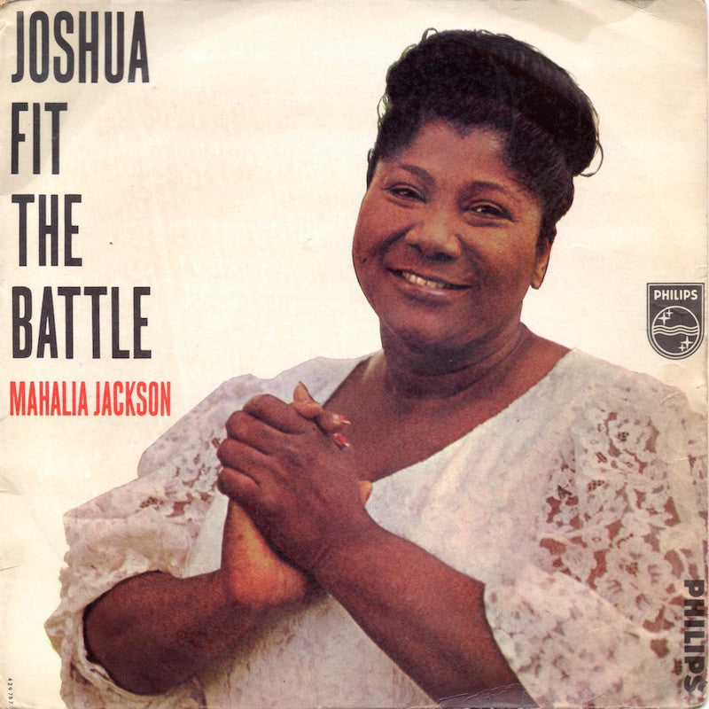 Mahalia Jackson And The Falls-Jones Ensemble - Joshua Fit The Battle Vinyl Singles EP Vinyl Very Good (VG) <br> Hoes Good Plus (G+)