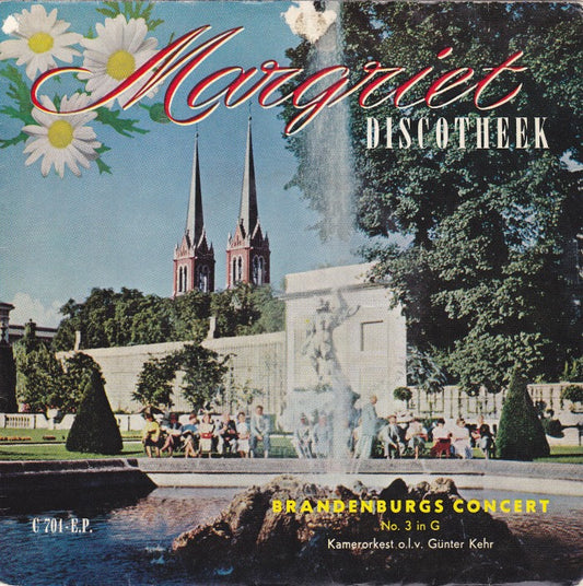 Kamerorkest Brandenburgs Concert No.3 In G, BWV 1048 Joh. S. Bach (EP) 10961 Vinyl Singles EP VINYLSINGLES.NL