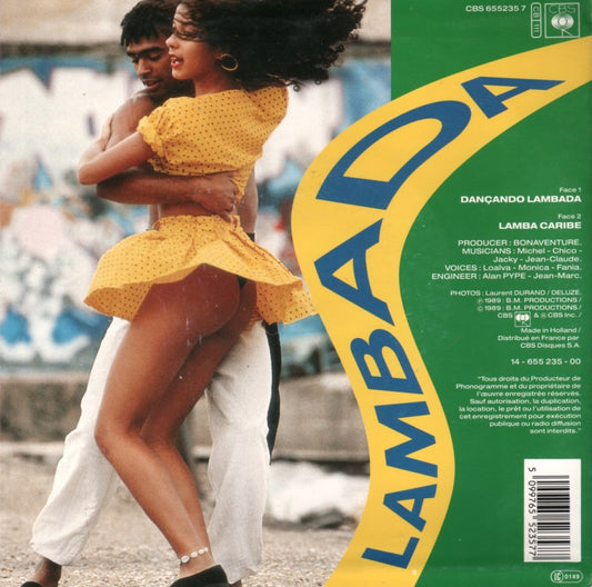 Kaoma - Dancando Lambada 39393 Vinyl Singles Vinyl Zeer Goed / Hoesje Goed "VINYLSINGLES.NL"