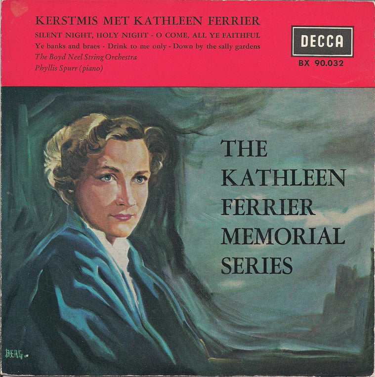 Kathleen Ferrie - Kerstmis Met Kathleen Ferrier Vinyl Singles EP Vinyl Very Good (VG) <br> Hoes Good Plus (G+)
