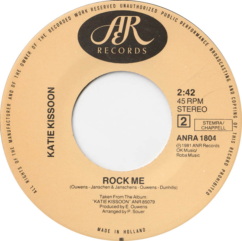 Katie Kissoon - I Love You Vinyl Singles