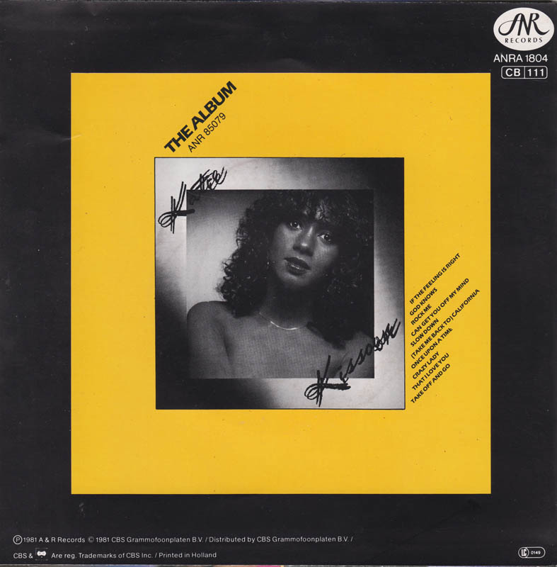 Katie Kissoon - I Love You Vinyl Singles Vinyl Very Good (VG) <br> Hoes Good Plus (G+)
