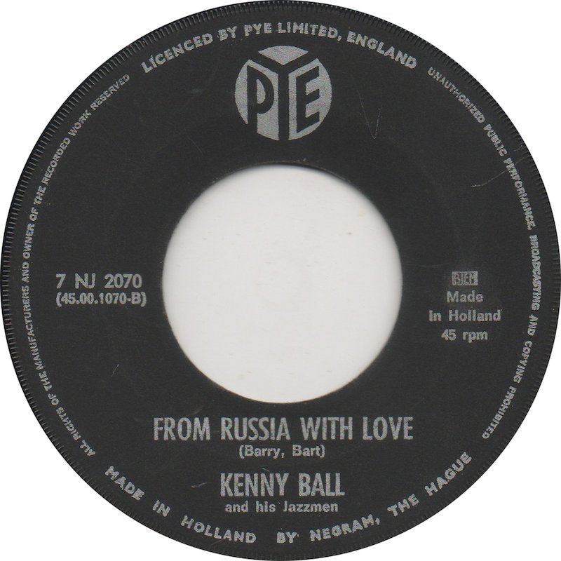 Kenny Ball And His Jazzmen - Caterina Vinyl Singles
