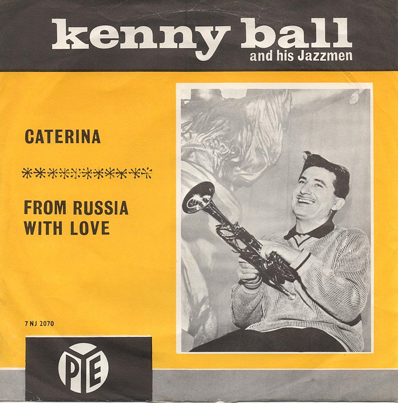 Kenny Ball And His Jazzmen - Caterina Vinyl Singles Vinyl Very Good (VG) <br> Hoes Good Plus (G+)