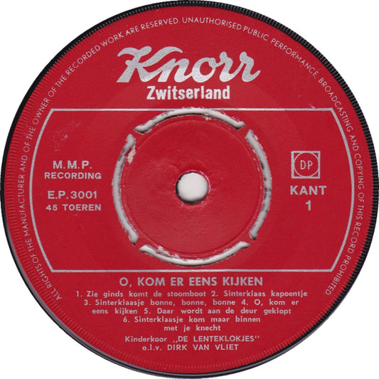 Lenteklokjes - O, Kom Er Eens Kijken 33661 Vinyl Singles Hoes: Generic