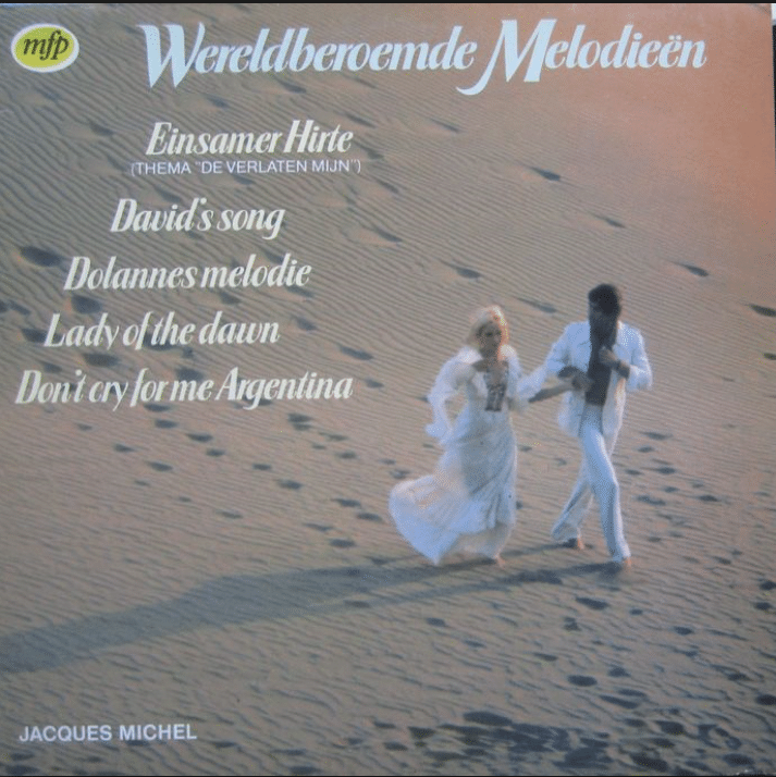 Jacques Michel - Wereldberoemde Melodieen (LP) Vinyl LP Vinyl Very Good (VG) <br> Hoes Good Plus (G+)