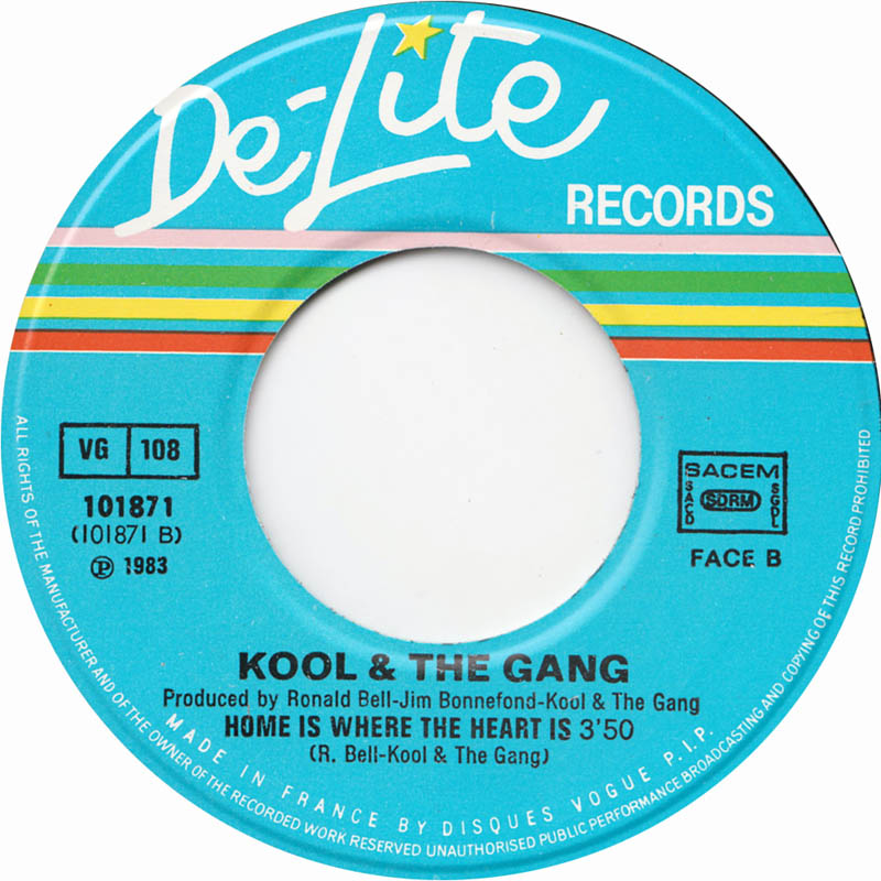 Kool & The Gang - Tonight (B-Keus) Vinyl Singles Vinyl Very Good (VG) <br> Hoes Good Plus (G+)