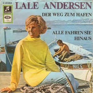 Lale Andersen - Der Weg Zum Hafen Vinyl Singles Vinyl Goed / Hoes Redelijk