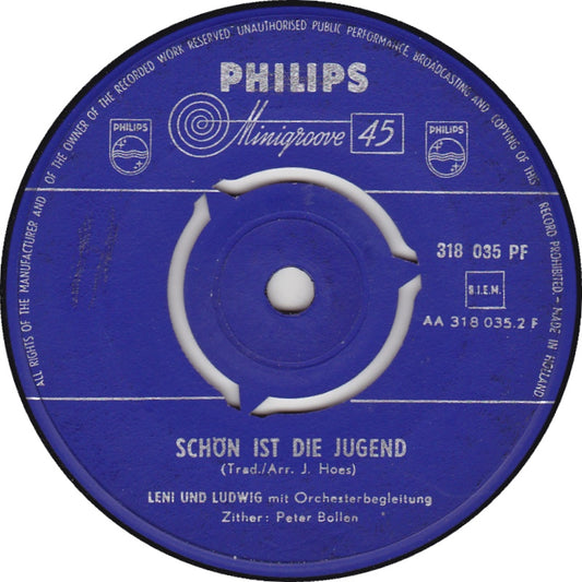 Leni Und Ludwig - Zigeunerkind 39736 Vinyl Singles Vinyl Zeer Goed / Hoesje Generic "VINYLSINGLES.NL"