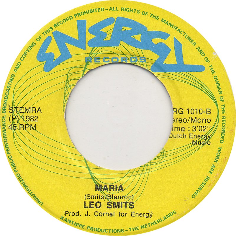 Leo Smits - Jij Bent M'n Alles 06219 Vinyl Singles Vinyl Very Good (VG) <br> Hoes Good Plus (G+)