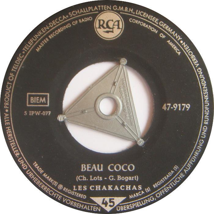Les Chakachas - Beau Coco Vinyl Singles