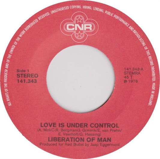 Liberation Of Man - Love Is Under Control