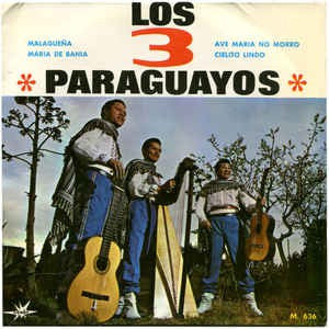Los * Paraguayos - Malaguena Vinyl Singles EP Vinyl Very Good (VG) <br> Hoes Good Plus (G+)