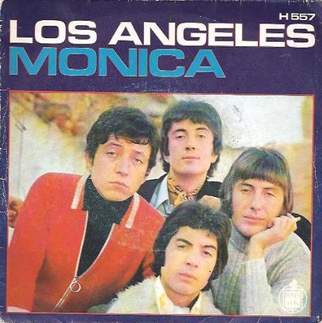 Los Angeles - Monica Vinyl Singles Vinyl Very Good (VG) <br> Hoes Good Plus (G+)