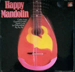 W. Ronfeld & J.Ufer - Happy Mandolin (LP) Vinyl LP Vinyl Very Good (VG) <br> Hoes Good Plus (G+)