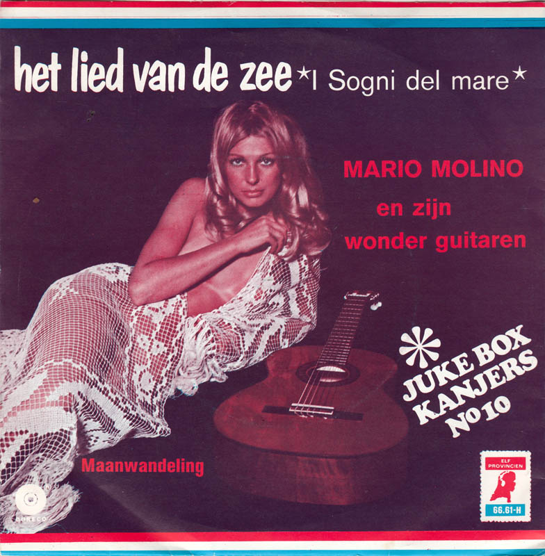 Mario Molino - Het Lied Van De Zee (I Sogni Del Mare ) Vinyl Singles Vinyl Very Good (VG) <br> Hoes Good Plus (G+)