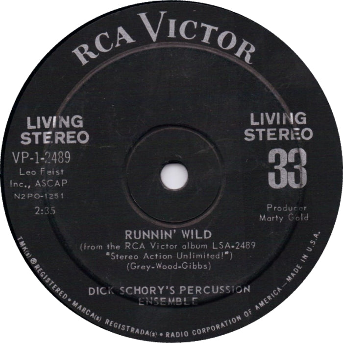 Marty Gold And His Orchestra - Did You Ever See A Dream Walking Vinyl Singles Vinyl (VG) <br> Hoes (G+)