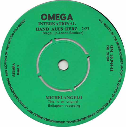 Michelangelo - Du Bist Meine Liebe