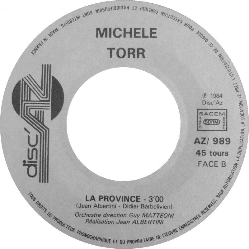 Michèle Torr - Pas Bien Dans Sa Vie Vinyl Singles