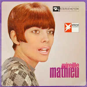 Mireille Mathieu - Mireille Mathieu (LP) Vinyl LP Vinyl Very Good (VG) <br> Hoes Good Plus (G+)