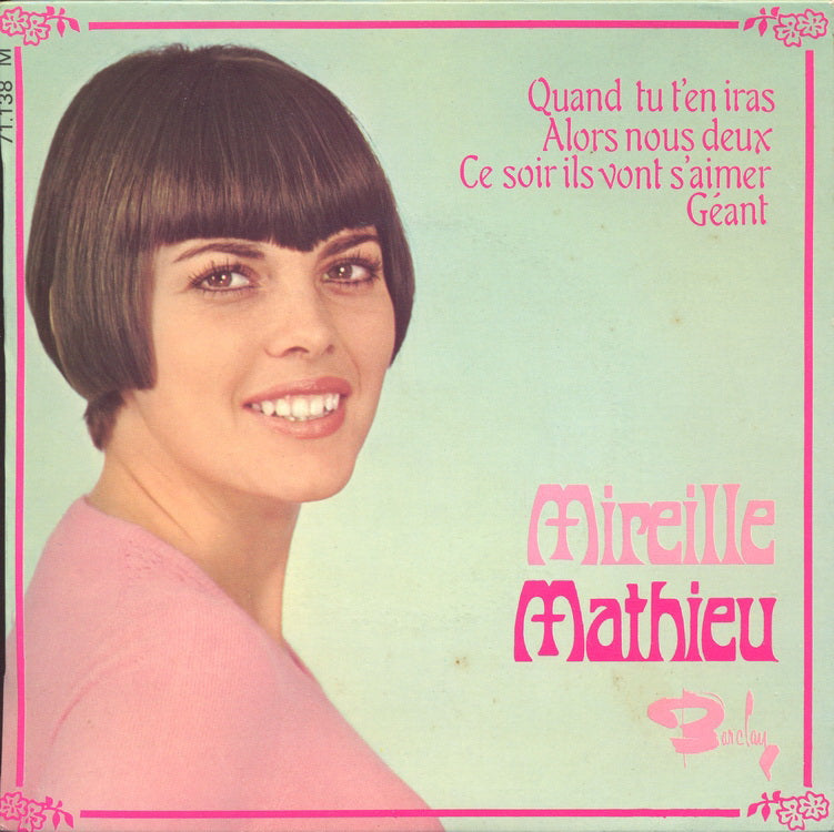 Mireille Mathieu - Quand Tu T'en Iras Vinyl Singles EP
