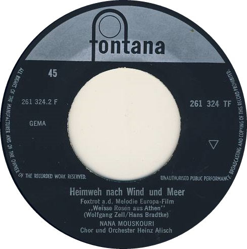 Nana Mouskouri - Am Horizont Irgendwo