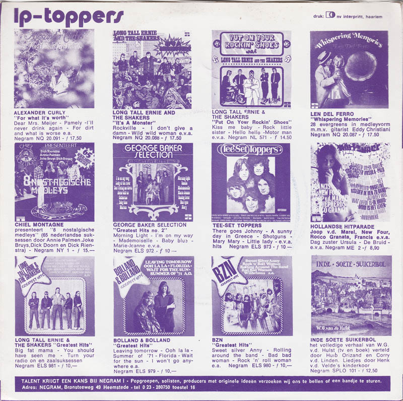 Nick Knatterton - Hou op Vinyl Singles Vinyl Very Good (VG) <br> Hoes Good Plus (G+)